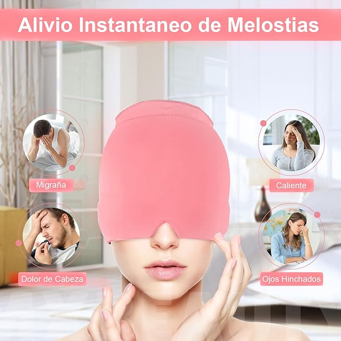 Gorro de Gel para la Migraña: Alivio Inmediato y Natural